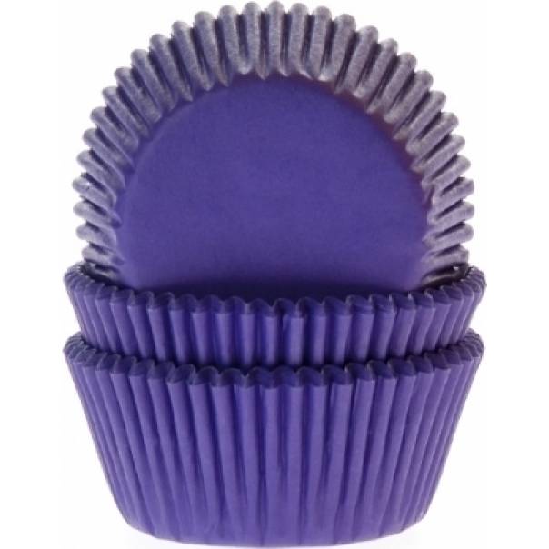 Muffin-Körbchen lila 50Stück