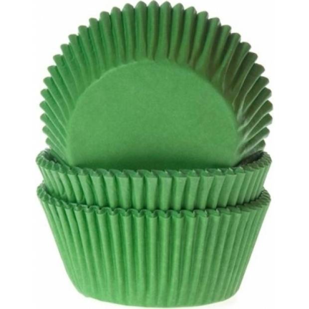 Grüner Muffin-Korb 50 Stk.