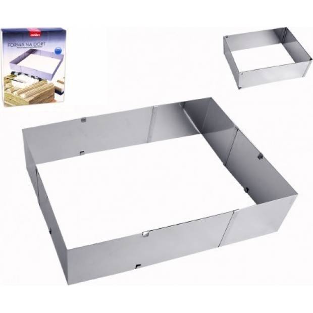 Tortenform Schiebevierkant