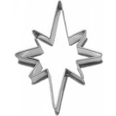Stern Ausstecher 8 Punkte 17x24 mm