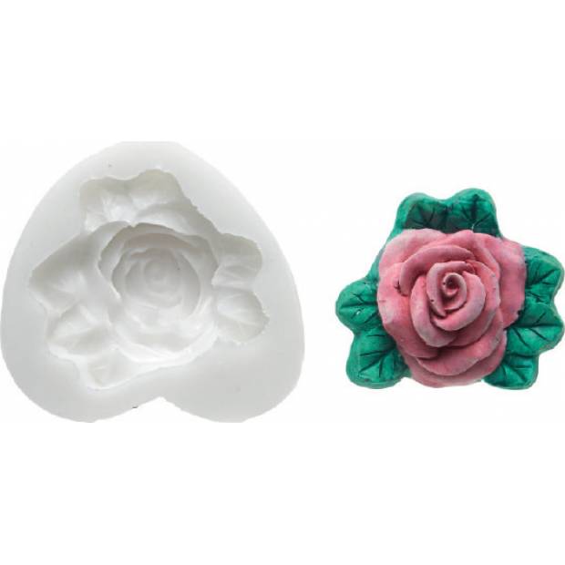 Silikonform für Fondant - Rosen