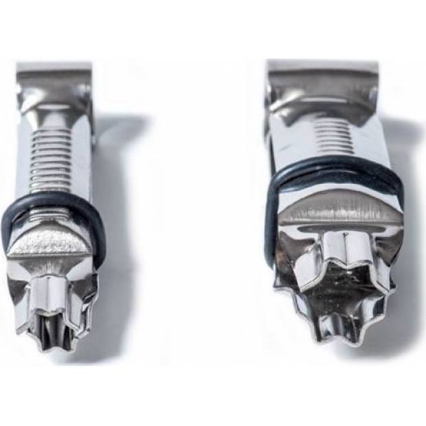 Crimpzange Edelstahl 12-17mm Stern