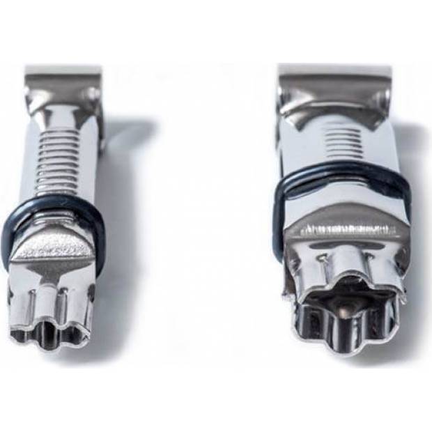 Crimpzange Edelstahl 12-17mm Blume