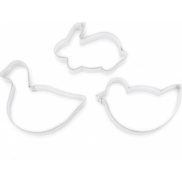 Osterhase, Gans, Vogel