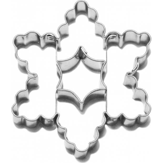 Ausstechform Stern gezackter/runder Stern