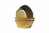 Mini Muffinförmchen Glänzend gold 36Stk