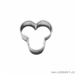 Dreizack-Ausstecher 20x20 mm