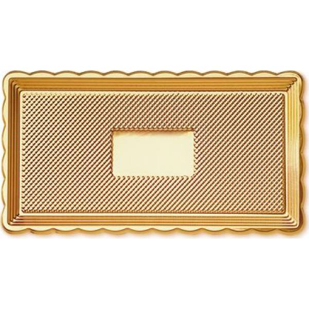Serviertablett gold MEDORO 15x35cm