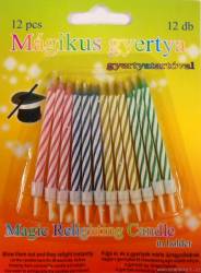 Tortenkerzen unlösbar - 12 Stück