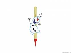 Tortenbrunnen Eis-Königreich Olaf - 1St.