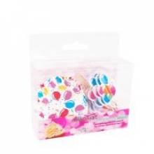 Muffin-Korb mit Luftballons 24pcs 5cm