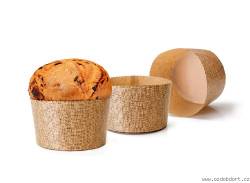 Papierförmiges Gebäck 18cm für Panettone 5Stk für 900g