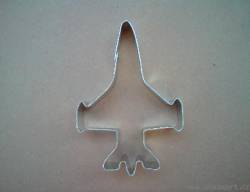 Flugzeug Ausstecher 7,5cm