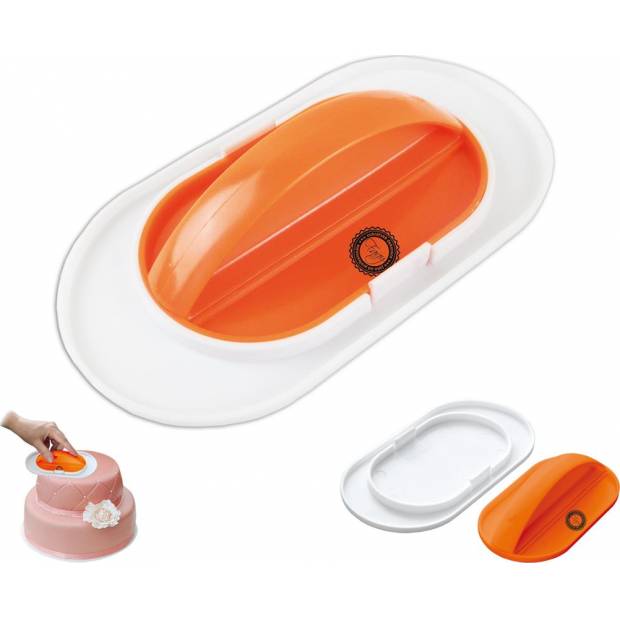 Bügeleisen zum Glätten von Marzipan