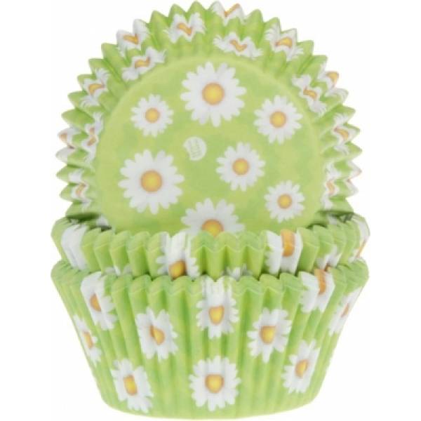 Frühling Gänseblümchen Muffin Korb 50pcs