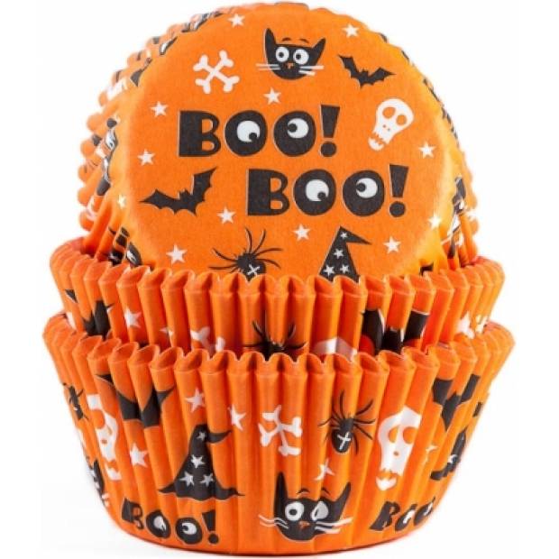 Halloween Muffin-Körbchen 50 Stk.