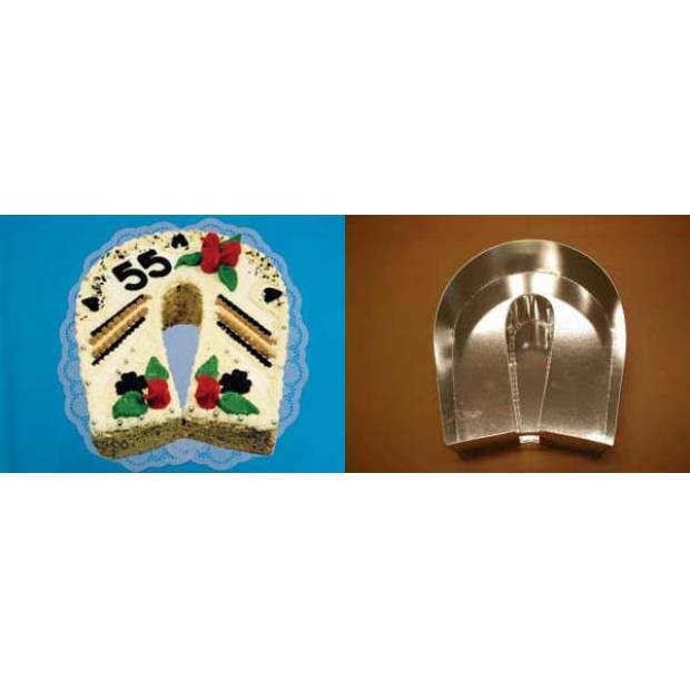 Hufeisenkuchenform mittel 30x7,5cm