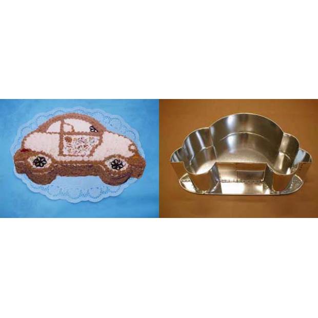 Tortenform Auto 34x7,5cm