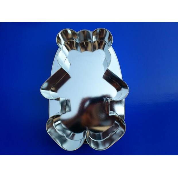 Tortenform Teddybär klein 31,5x23x7,5cm