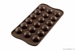 Silikonform für Schokoladenfußball
