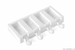 Silikonform für Eis am Stiel - Twister Tango