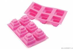 Silikonform zum Backen von Mini-Cupcakes