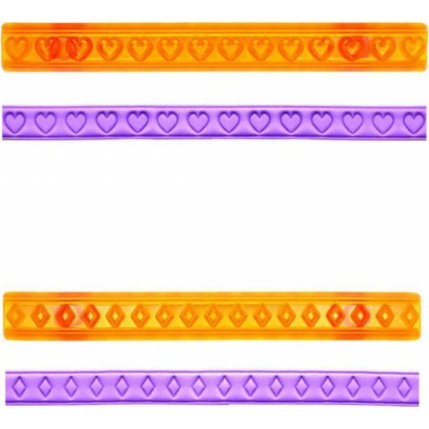 Herz- und Diamantprägeextruder für Beschichtungsmaterial