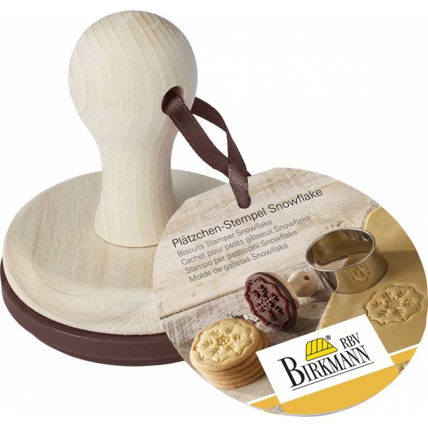 Ausstechform für Kekse Schneeflocke 7 cm