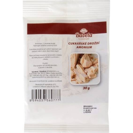 Süßwarenhefe Ammonium 30g