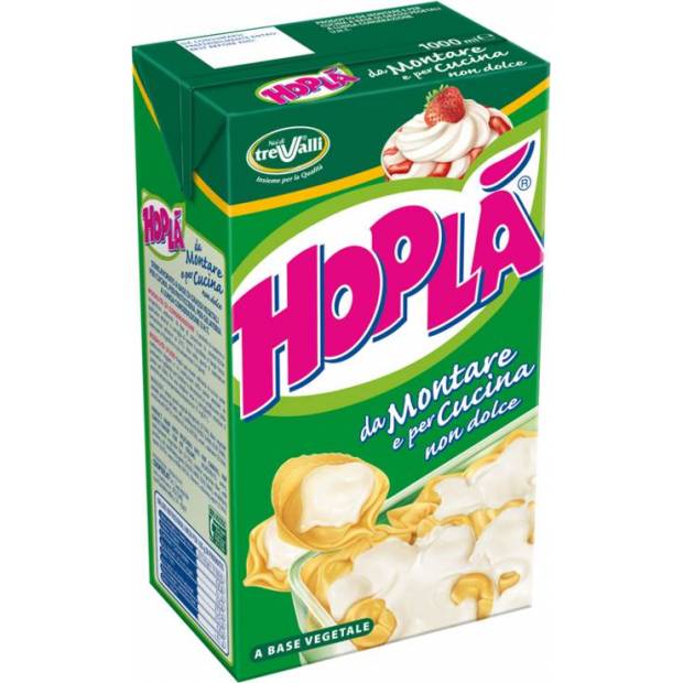Ungesüßte Schlagsahne Hoplá 1l
