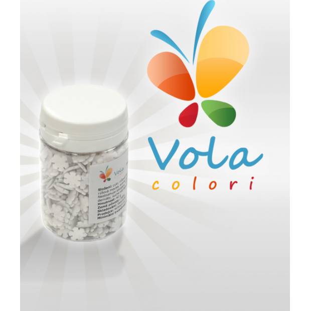 Zuckerflocken, weiß 9mm 40g