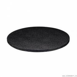 Tortenuntersetzer schwarz 35 cm