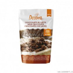 Vollmilchschokolade in Scheiben 250g 32%.