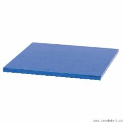 quadratisches blauer Kuchendeckunterlage 30x30cm