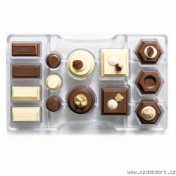 Form für Schokolade 200x120x22 mm