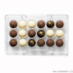 Form für Schokoladenkugeln 25-200X120X22MM