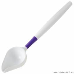 Löffel zum Dekorieren mit Schokolade