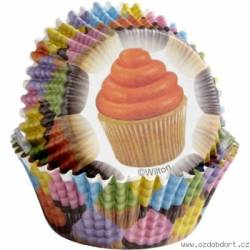 Bunte Cupcake-Törtchen 36 Stück