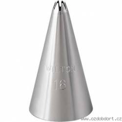 Dekorative Spitze OPEN STAR TIP #16 CRD