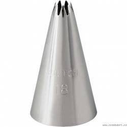 Dekorative Spitze OPEN STAR TIP #18 CRD