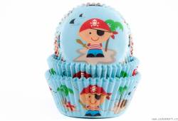 Piraten Muffin-Körbchen 50 Stk.