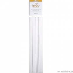 12 Kunststoffstangen für Stufenkuchen O 4 MM x 30 CM