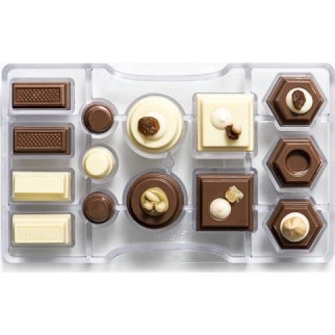 Form für Schokolade 200x120x22 mm