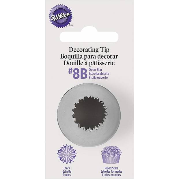 Dekorative Spitze STAR #8B TIP CARDED