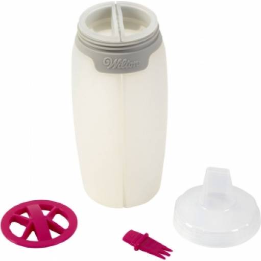 Candy Melts schmückende Flasche