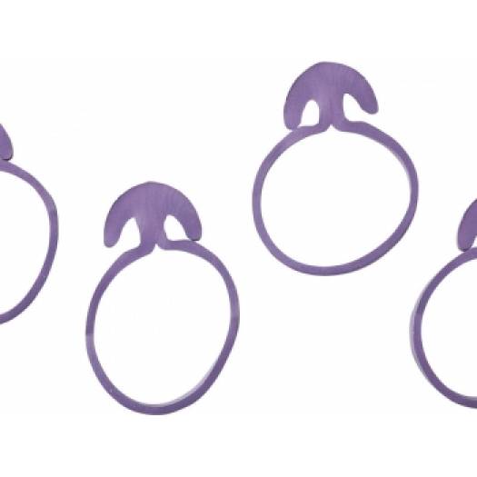 Gummibänder zur Befestigung der Taschen