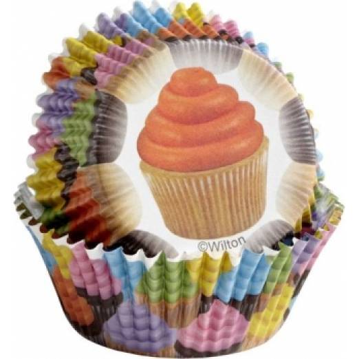 Bunte Cupcake-Törtchen 36 Stück