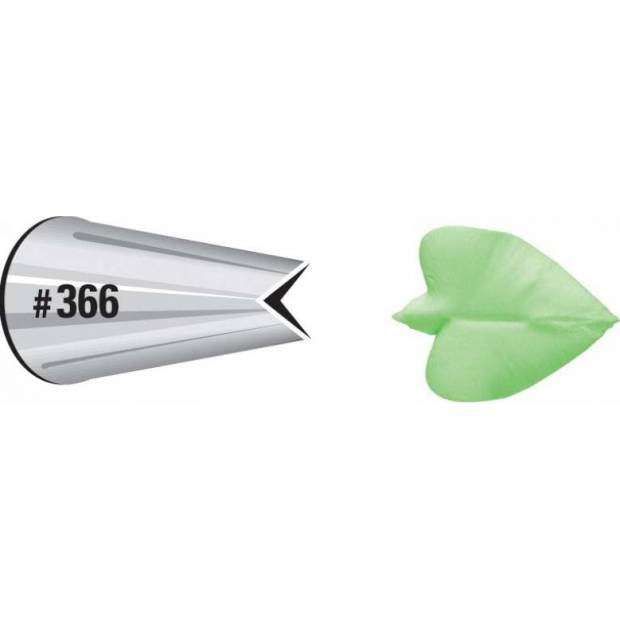 Dekorative Spitze LEAF #366 CRD