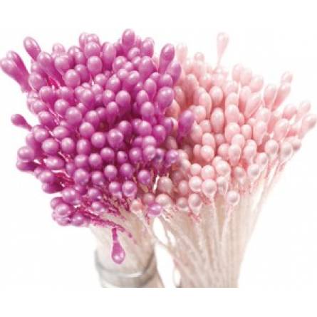 Perlenstempel - rosa