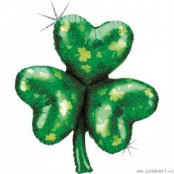 Aufblasbarer Ballon St. Patrick's Day Feier Dreiblatt 89 cm